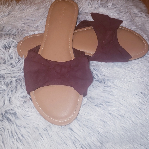 Old Navy Bowtie Sandals 7 - Picture 2 of 2